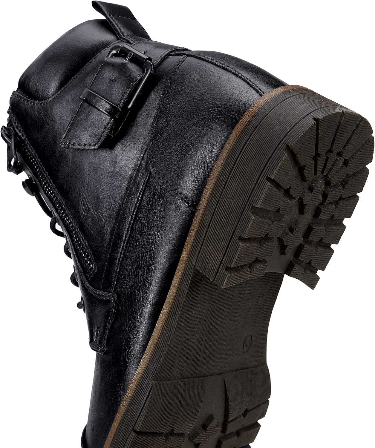 image:imageVostey Mens Boots Boots for Men Casual Boots Motorcycle Combat Ankle Dress Boots MensMotorcycle678ablack