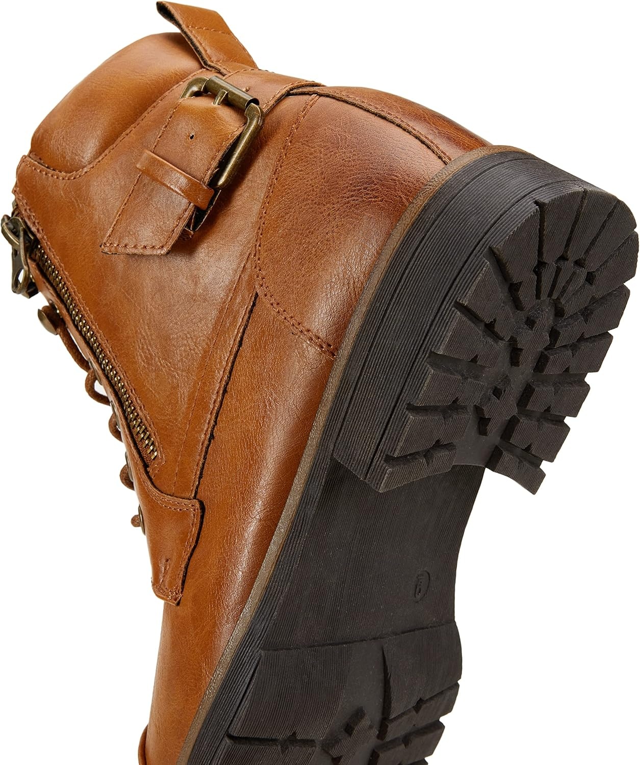 image:imageVostey Mens Boots Boots for Men Casual Boots Motorcycle Combat Ankle Dress Boots MensMotorcycle678ayellow Brown