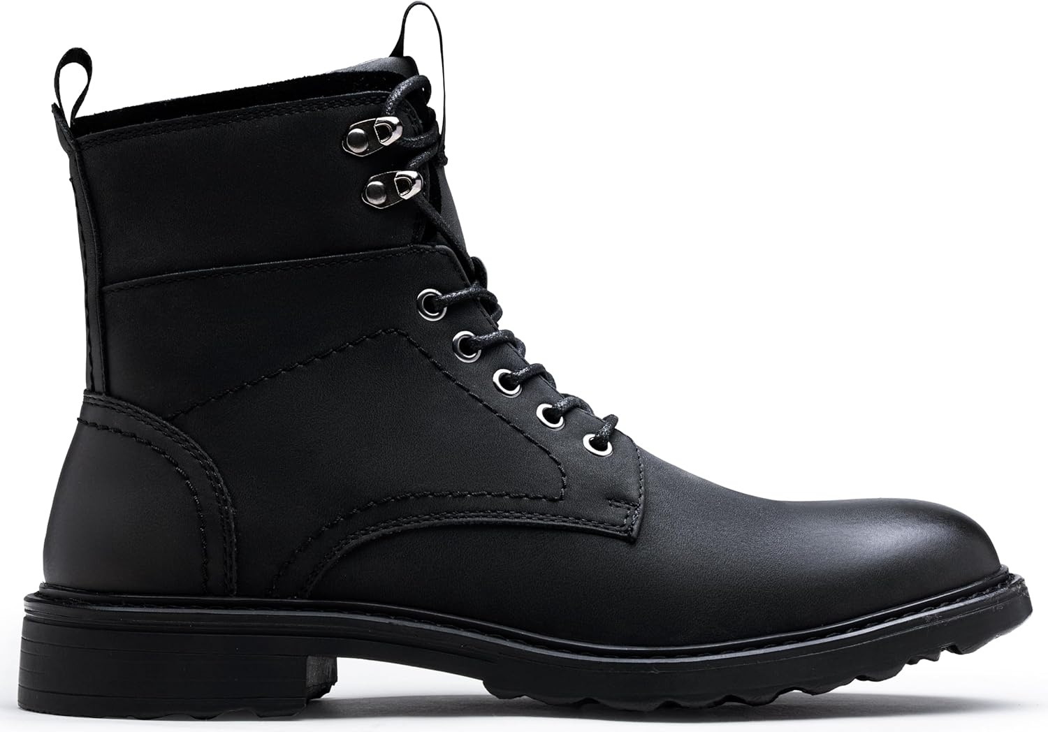 image:imageVostey Mens Boots Motorcycle Casual Boots For Men Zipper Fashion Chukka Boot MensBmy8039aallblack