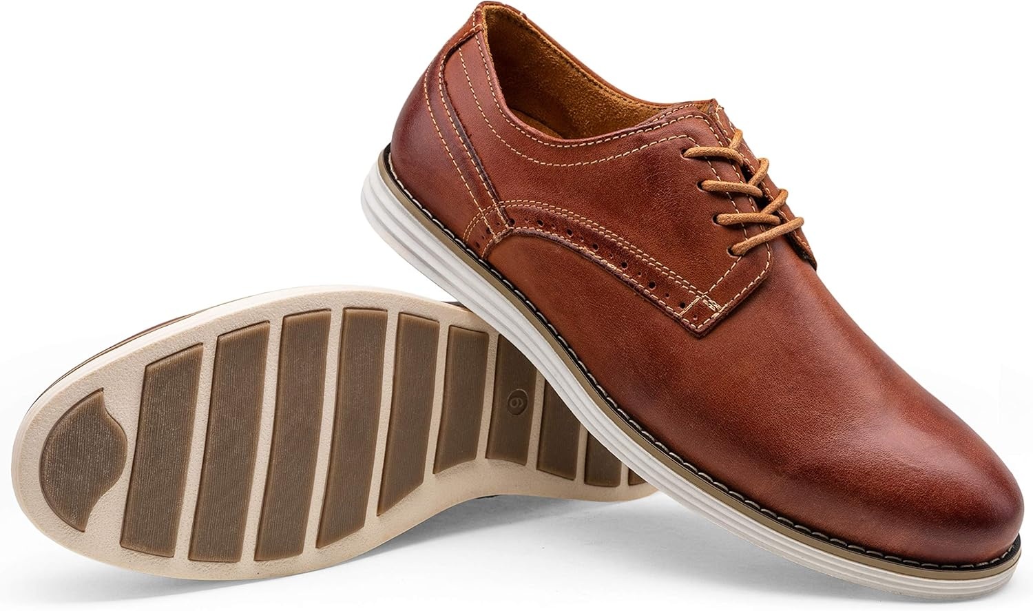 image:imageVostey Mens Dress Shoes Leather Casual Dress Shoes for Men Leather Business Oxford Shoes for MenCasual Leather630oxblood