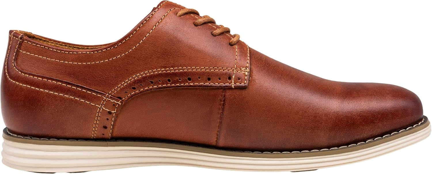 image:imageVostey Mens Dress Shoes Leather Casual Dress Shoes for Men Leather Business Oxford Shoes for MenCasual Leather630oxblood