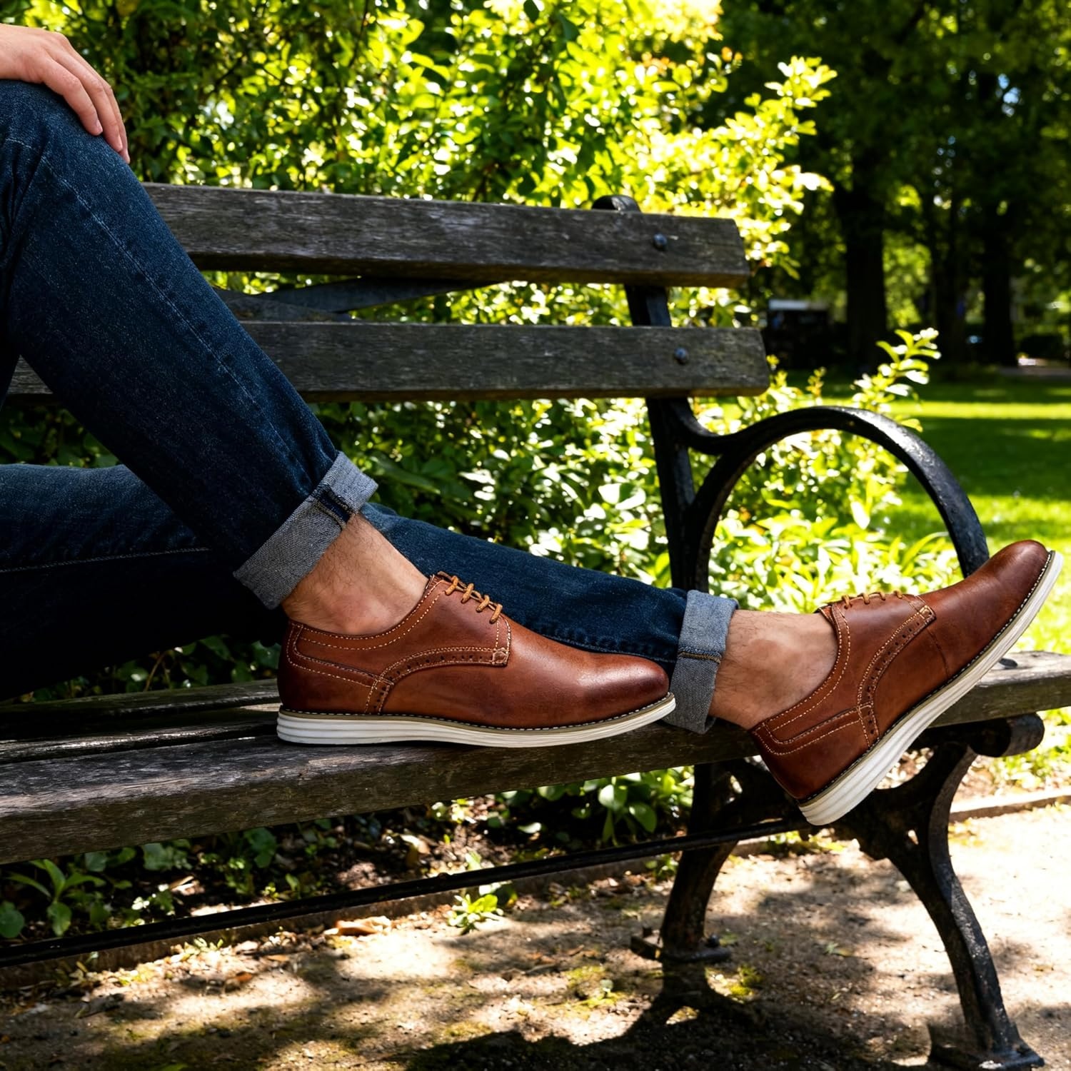 image:imageVostey Mens Dress Shoes Leather Casual Dress Shoes for Men Leather Business Oxford Shoes for MenCasual Leather630oxblood