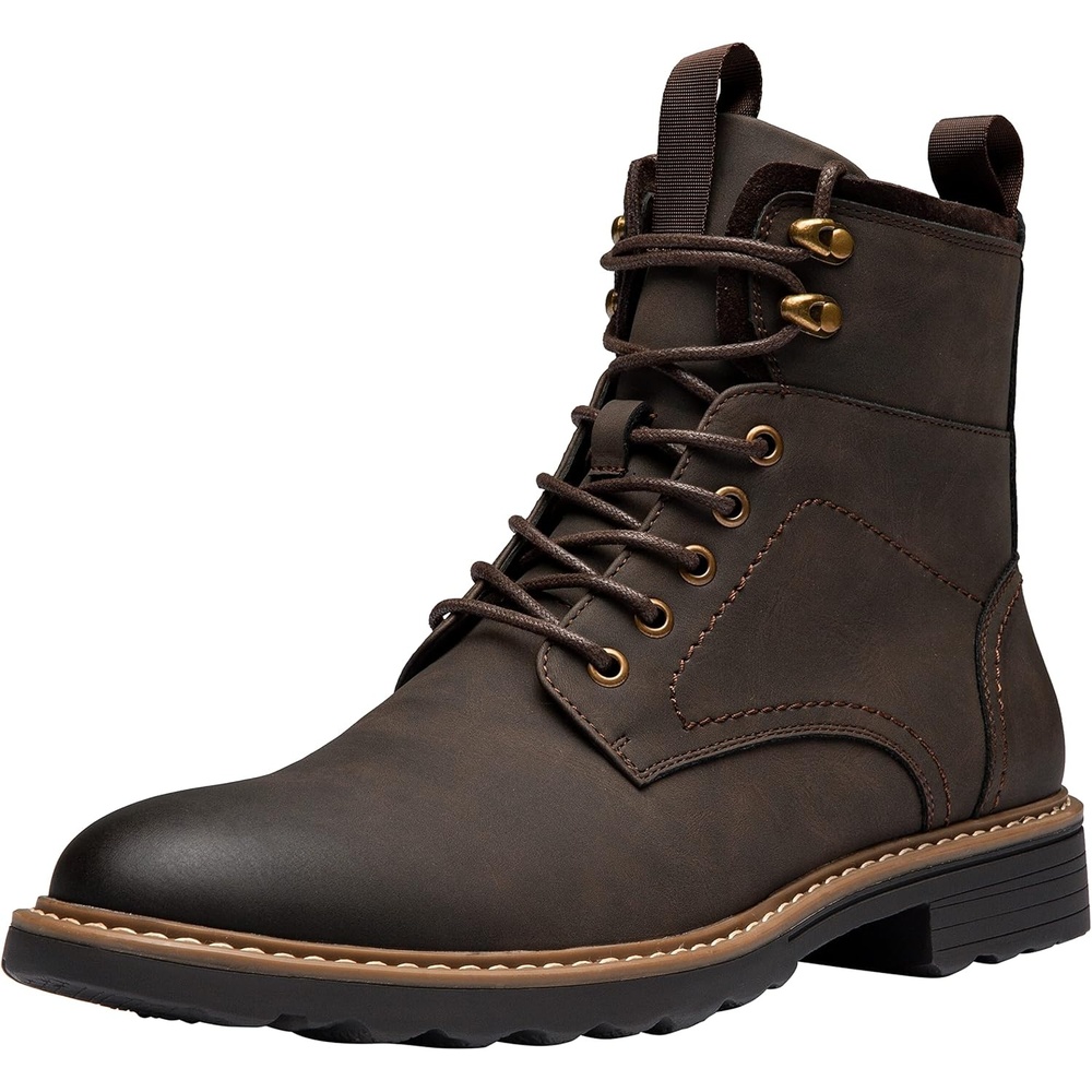 image:imageVostey Mens Boots Motorcycle Casual Boots For Men Zipper Fashion Chukka Boot MensBmy8039abrown