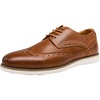 Leather Wingtip629-yellow Brown