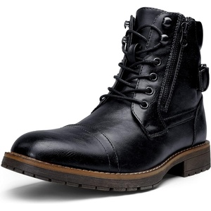 image:imageVostey Mens Boots Boots for Men Casual Boots Motorcycle Combat Ankle Dress Boots MensMotorcycle678ablack