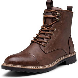 image:imageVostey Mens Boots Motorcycle Casual Boots For Men Zipper Fashion Chukka Boot MensBmy8049brown