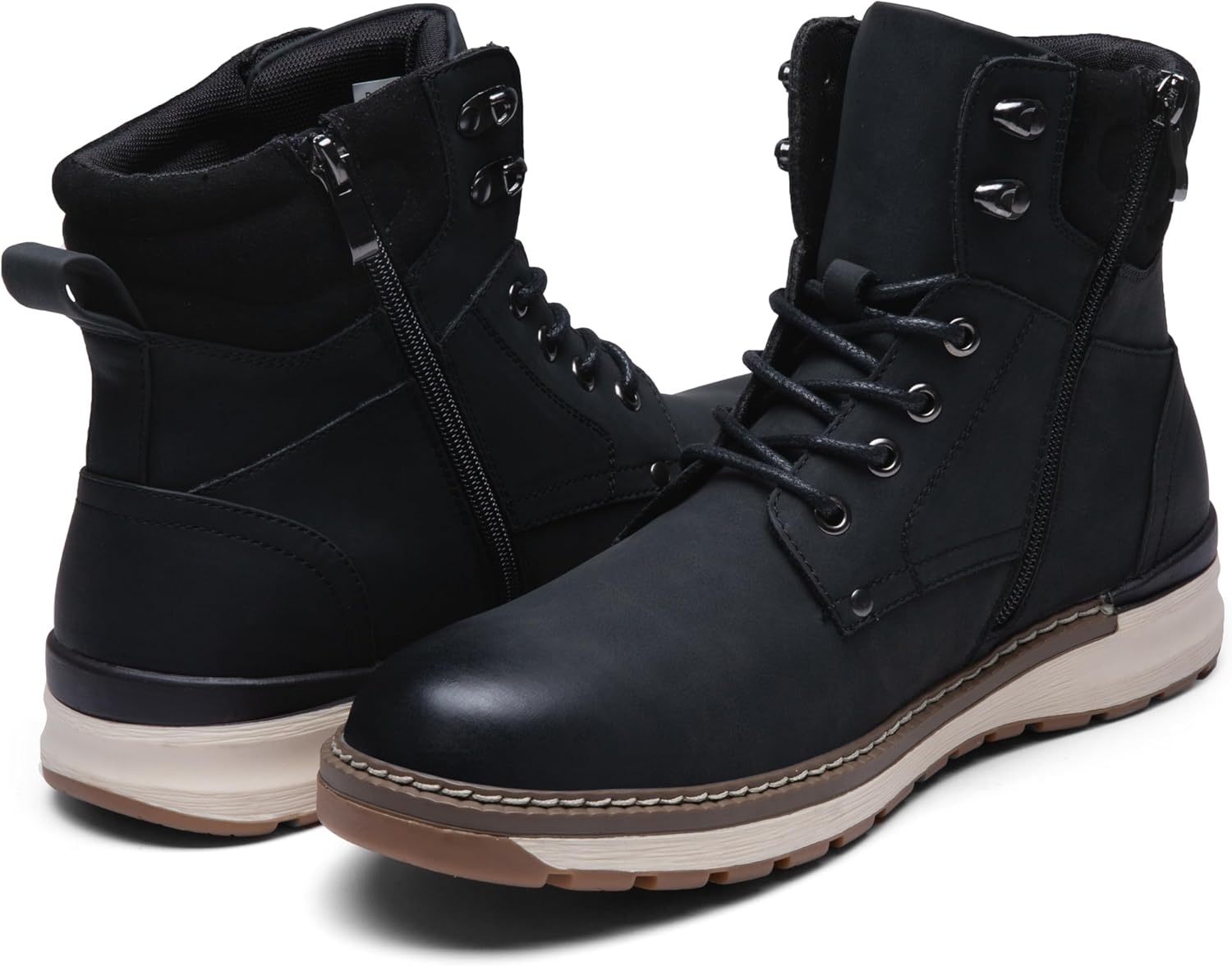 image:imageVostey Boots for Men Comfortable Casual Chukka Mens bootBmy8050ablack