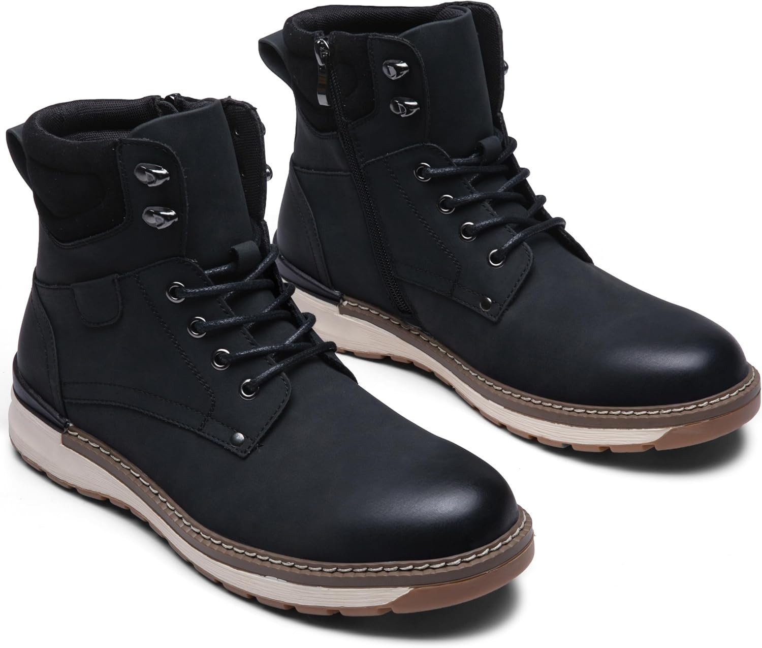 image:imageVostey Boots for Men Comfortable Casual Chukka Mens bootBmy8050ablack