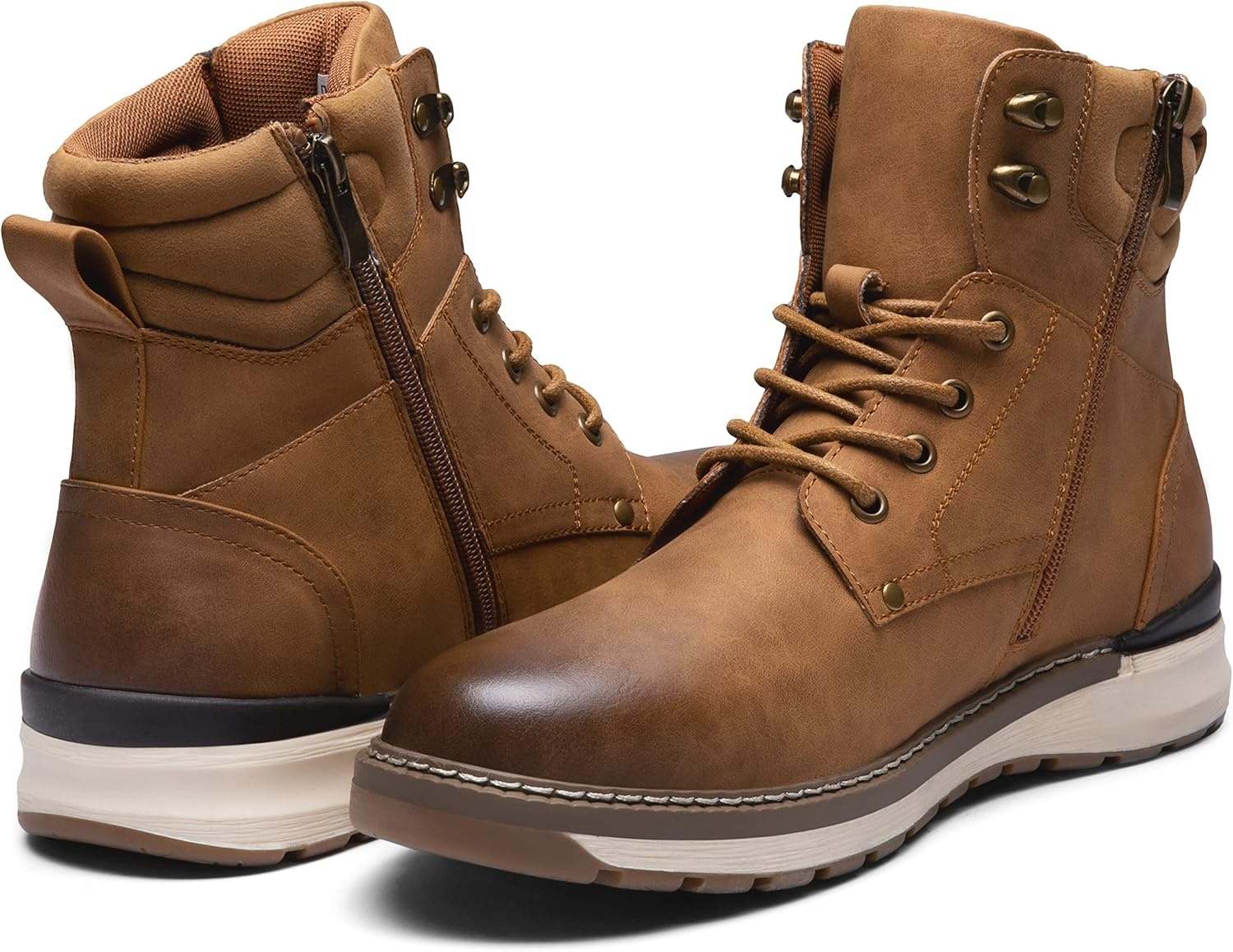 image:imageVostey Boots for Men Comfortable Casual Chukka Mens bootBmy8050abrown