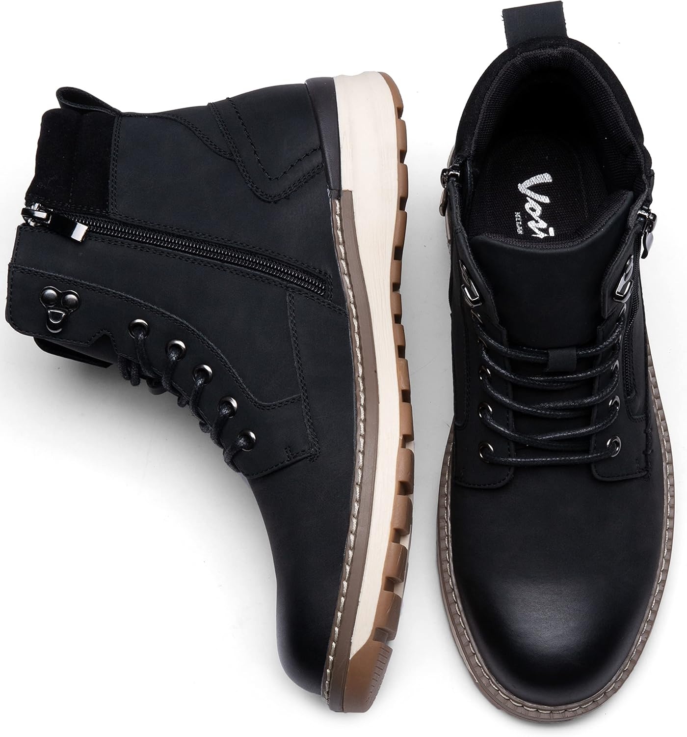 image:imageVostey Boots for Men Comfortable Casual Chukka Mens bootBmy8051black