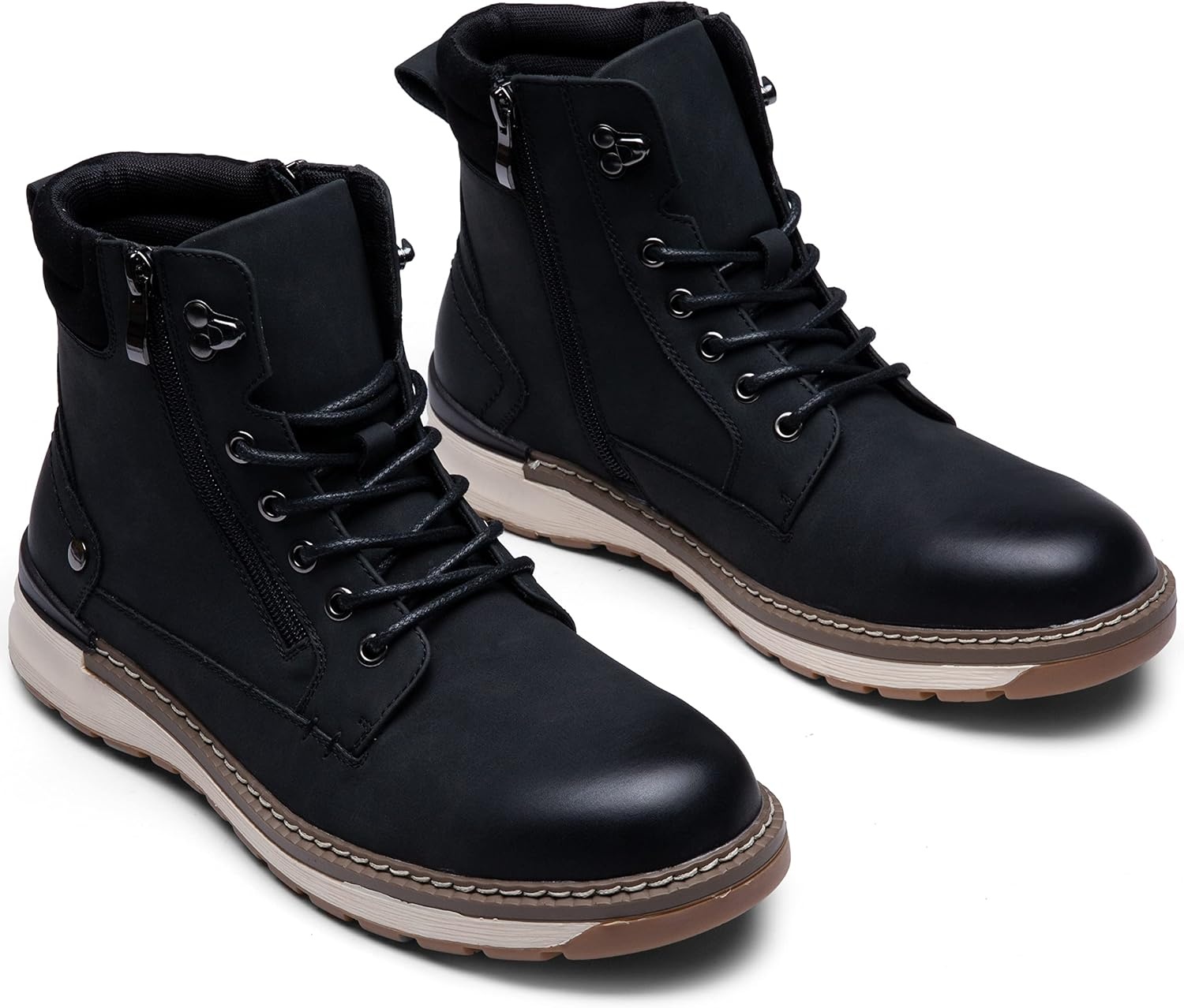 image:imageVostey Boots for Men Comfortable Casual Chukka Mens bootBmy8051black