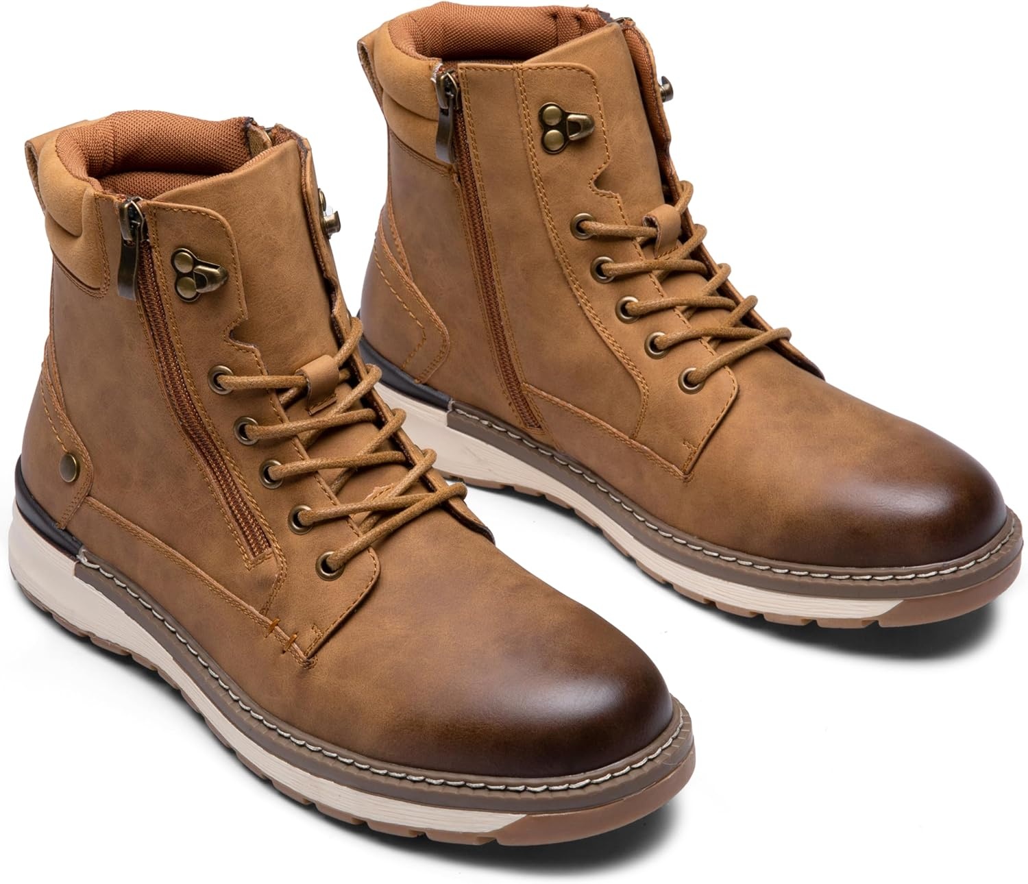image:imageVostey Boots for Men Comfortable Casual Chukka Mens bootBmy8051brown