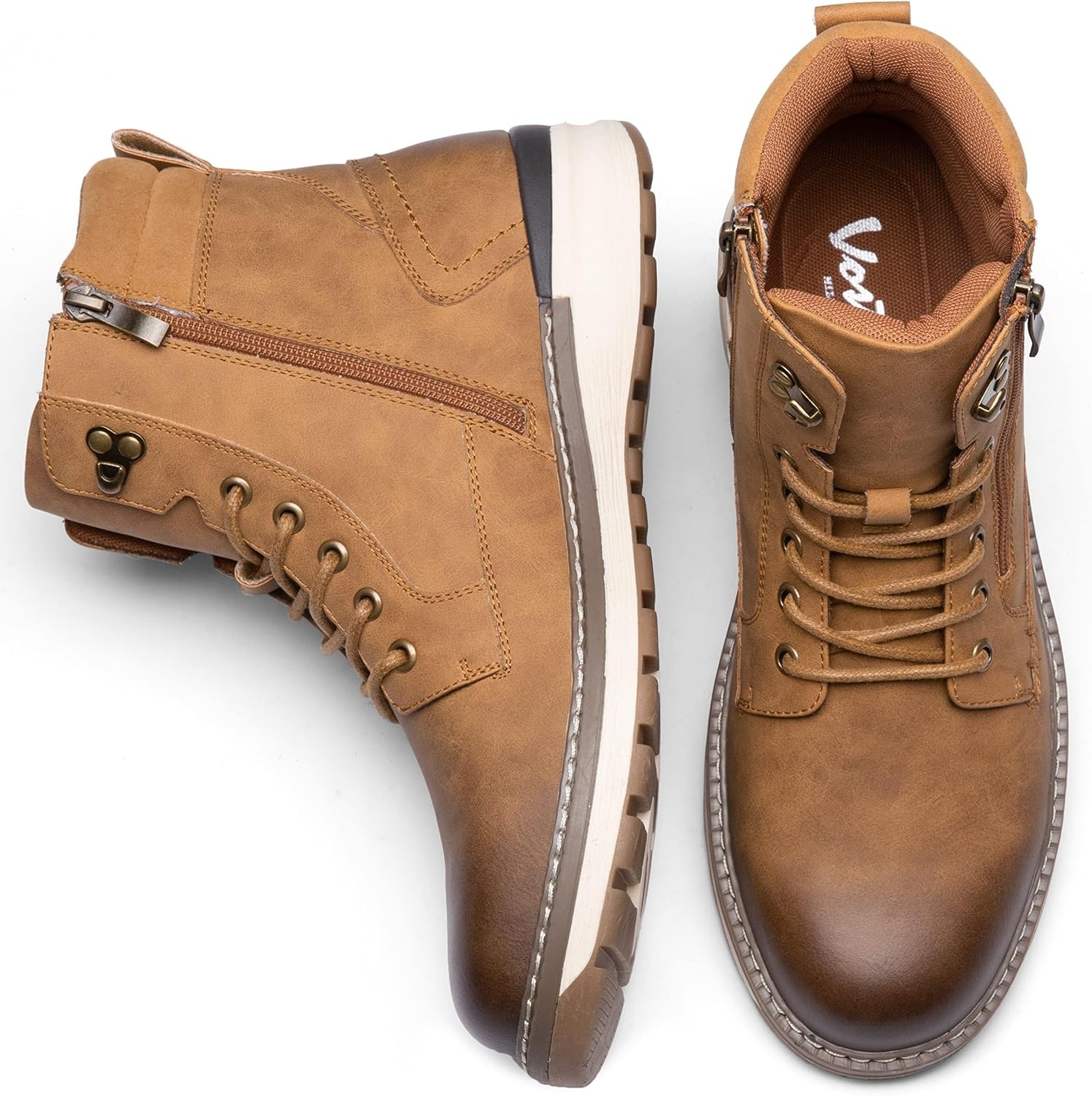 image:imageVostey Boots for Men Comfortable Casual Chukka Mens bootBmy8051brown