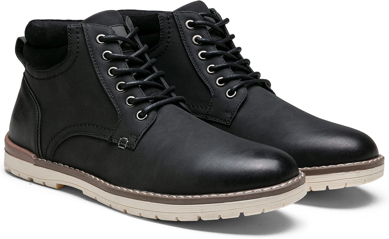 image:imageVostey Mens Boots Hiking Boots Casual Boots for MenChukka Boots673black