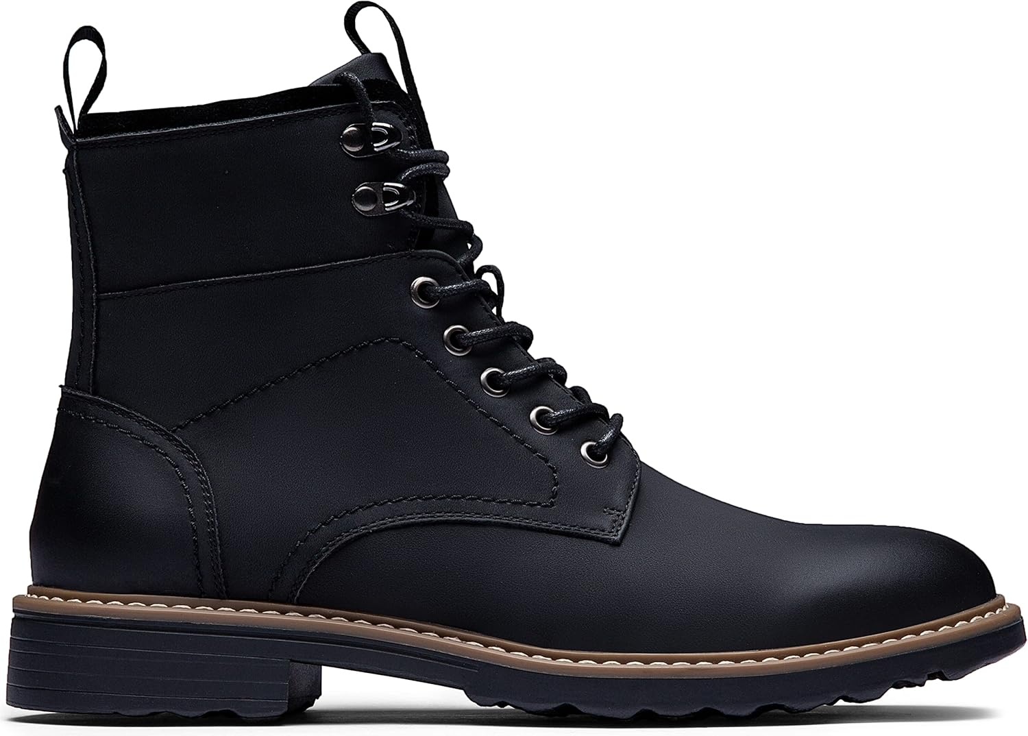 image:imageVostey Mens Boots Motorcycle Casual Boots for Men Zipper Fashion Chukka Boots MensBmy8039ablack