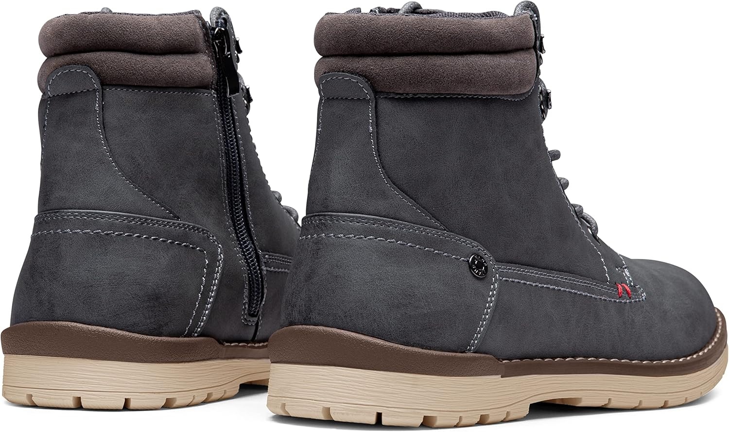 image:imageVostey Mens Chukka Boots Motorcycle Casual Hiking Boot for MenBmy671bgrey