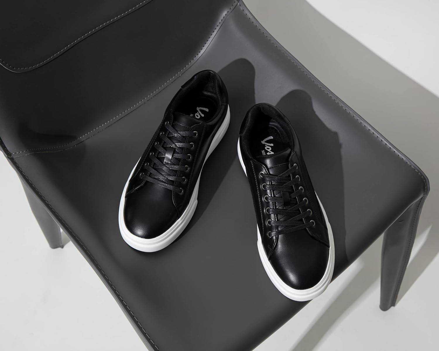 image:imageVostey Mens Fashion Sneakers Classic Casual Shoes for Men Stylish Soft Mens Dress SneakersBmy5011ablack
