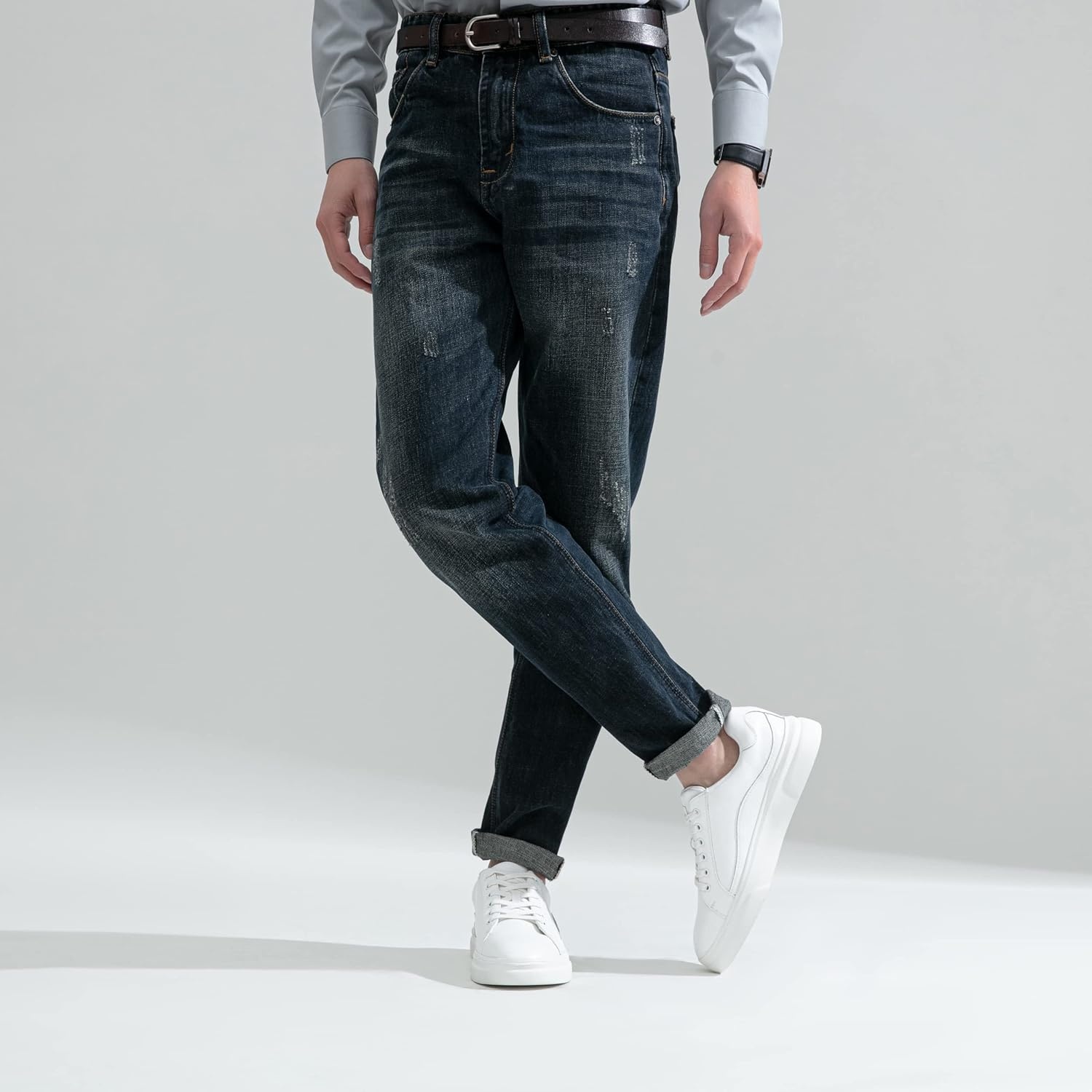 image:imageVostey Mens Fashion Sneakers Classic Casual Shoes for Men Stylish Soft Mens Dress SneakersBmy5011awhite