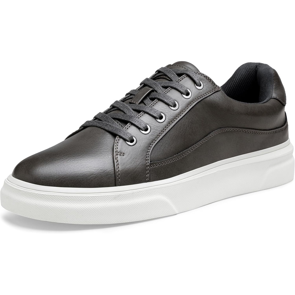 image:imageVostey Mens Fashion Sneakers Classic Casual Shoes for Men Stylish Soft Mens Dress SneakersBmy5011adarkgray