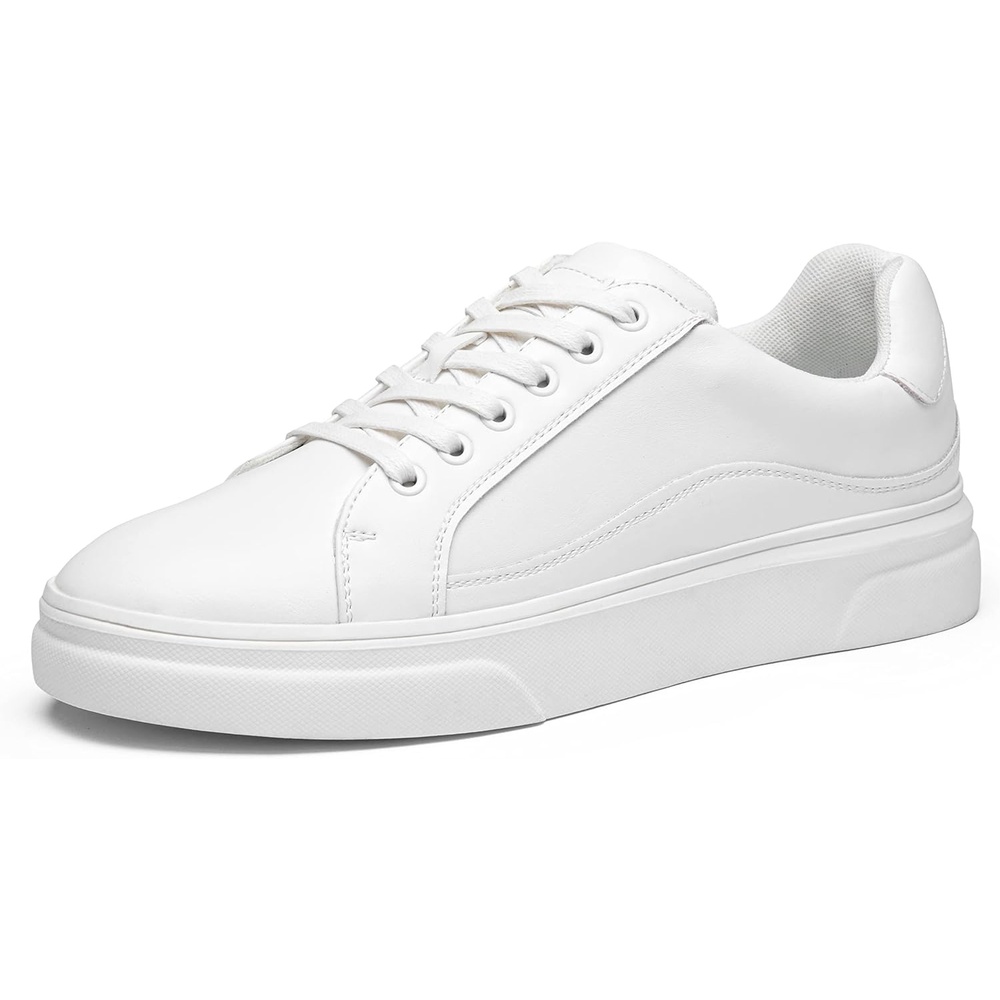 image:imageVostey Mens Fashion Sneakers Classic Casual Shoes for Men Stylish Soft Mens Dress SneakersBmy5011awhite