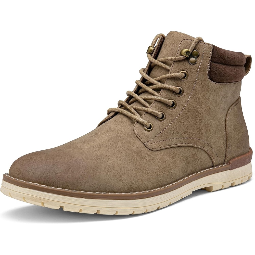 image:imageVostey Mens Hiking Boots Motorcycle Casual Chukka Boots for MenBmy670bkhaki