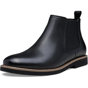 image:imageVostey Chelsea Boots Men Casual Dress Boots Black Ankle Classic Slip on Boots for MenPremium Leatherblack