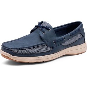 image:imageVostey Mens Boat Shoes Slip On Stylish Casual Loafers Deck Shoes for MenBlue
