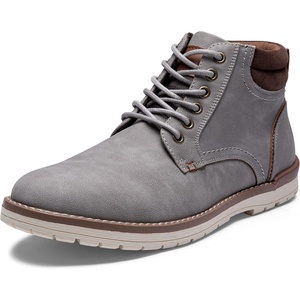image:imageVostey Mens Boots Hiking Boots Casual Boots for MenChukka Boots673light Grey