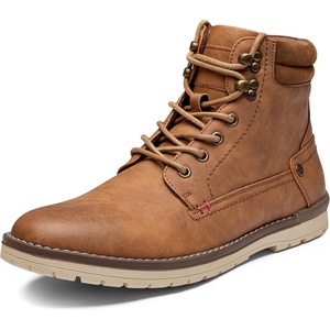 image:imageVostey Mens Chukka Boots Motorcycle Casual Hiking Boot for MenBmy671byellow Brown