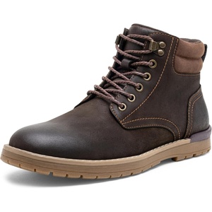 image:imageVostey Mens Hiking Boots Motorcycle Casual Chukka Boots for MenChukka Boots8007adarkbrown