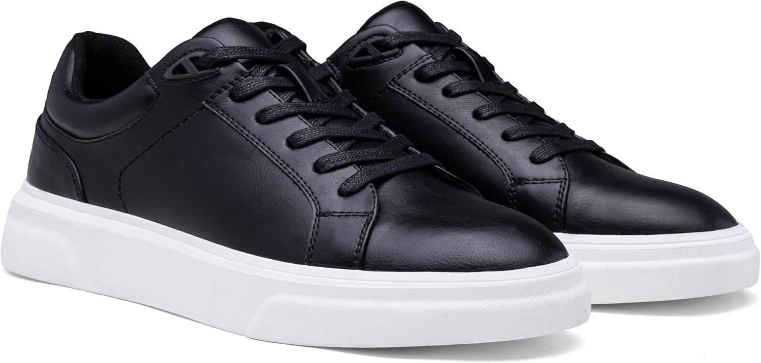 image:imageVostey Mens Casual Shoes Fashion Sneakers Breathable Business Sneakers for Men5012ablack
