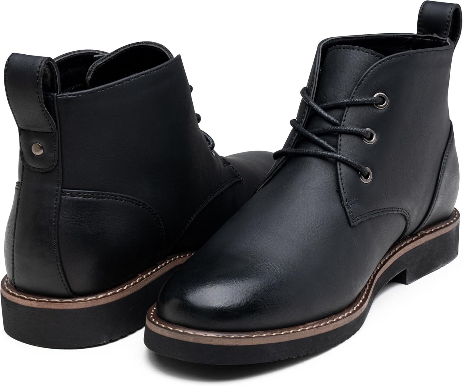 image:imageVostey Mens Chukka Boots Desert Boots for Men Casual Mens Dress Boots LaceUp